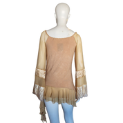 Vintage Dreamy Boho Blouse (M)