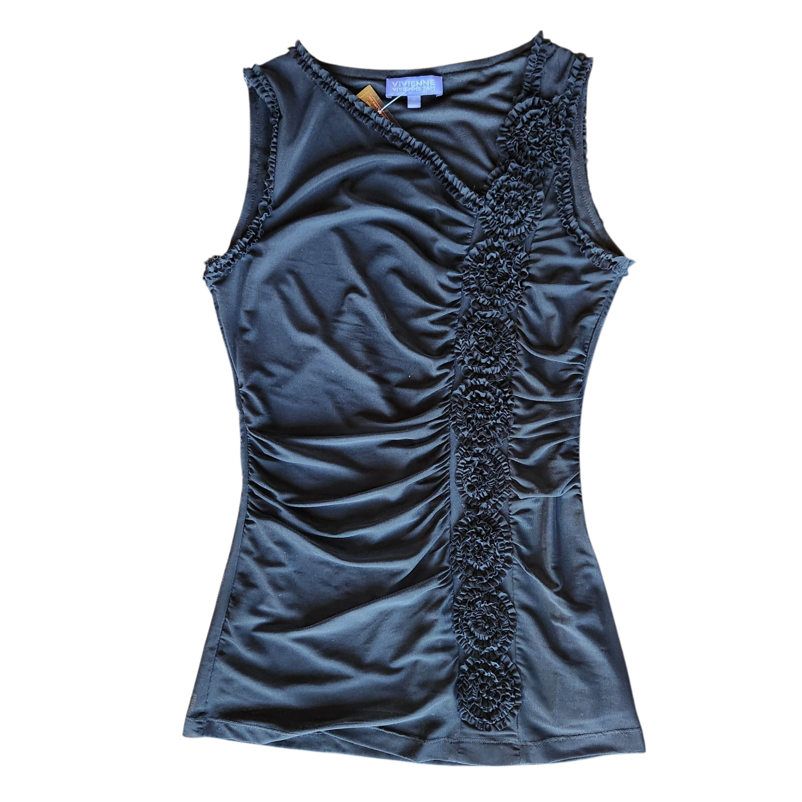 Vivienne Tam Ruffled Tank (XS)