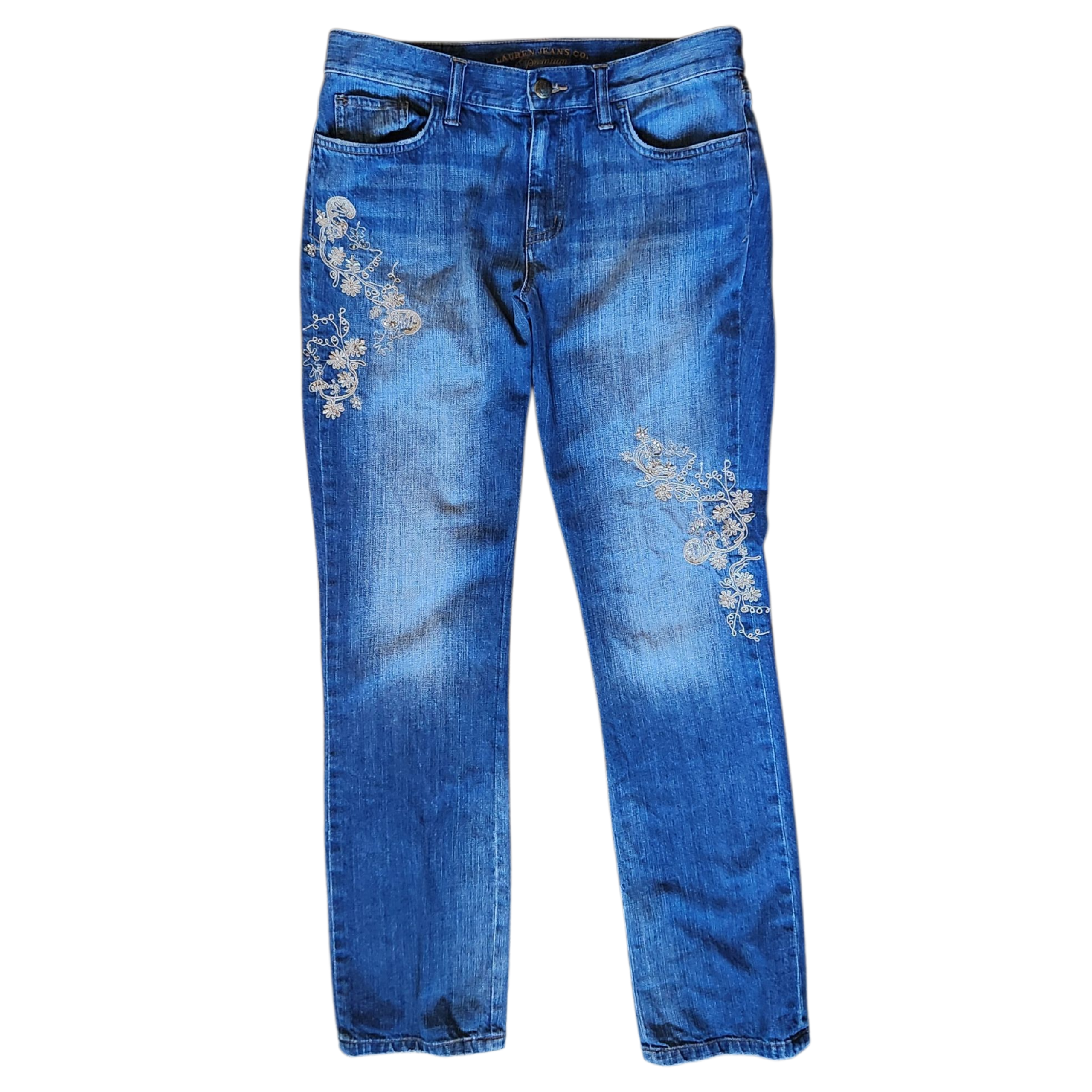 Ralph Lauren Embroidered Jeans (M)