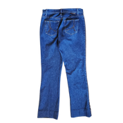 Y2K Dark Wash Studded Jeans (S)