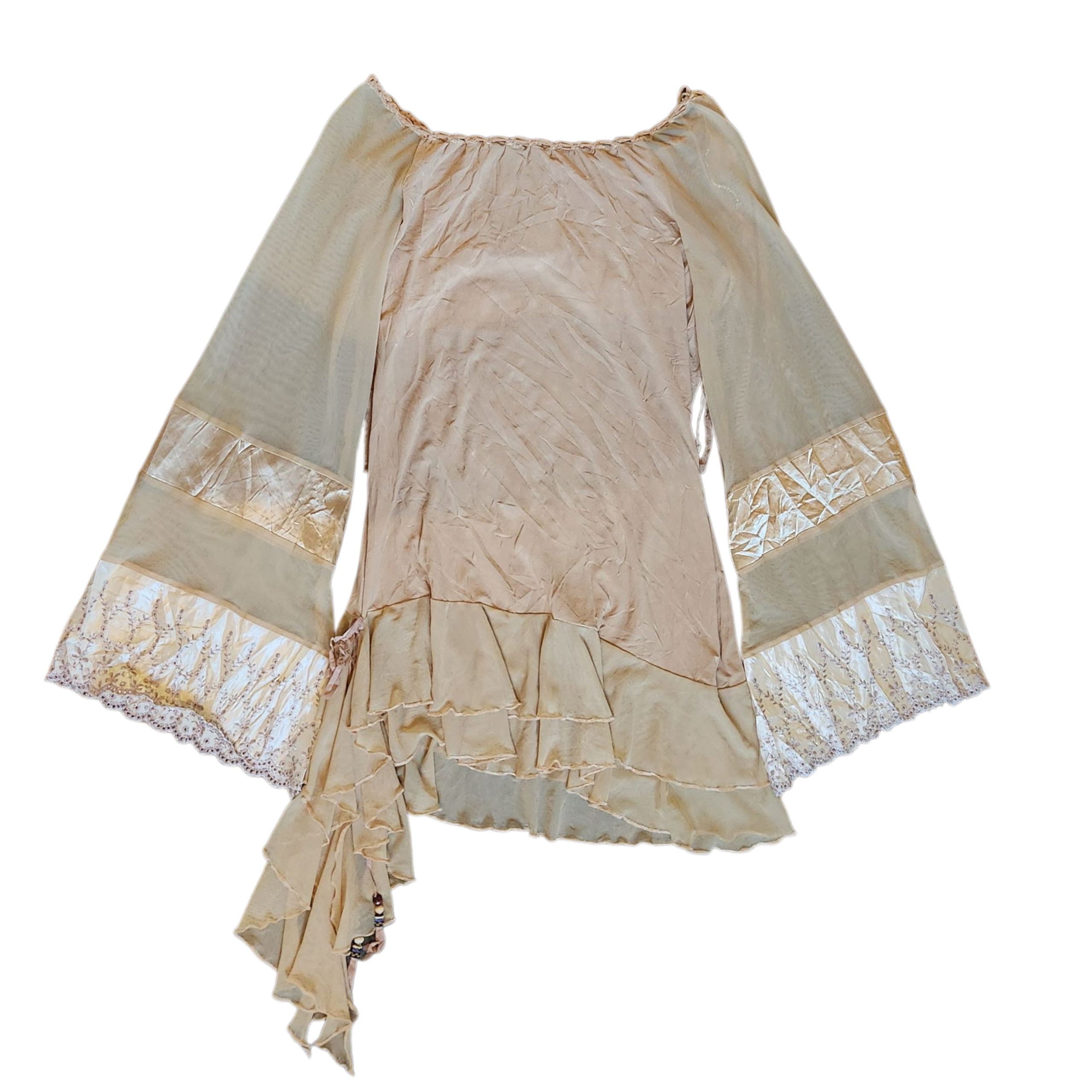 Vintage Dreamy Boho Blouse (M)