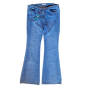 Light Wash Hippie Flare Jeans