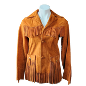 Vintage Western Fringe Jacket (M)