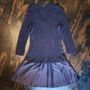 Gothic Sparkle Sweater Dress (XL)