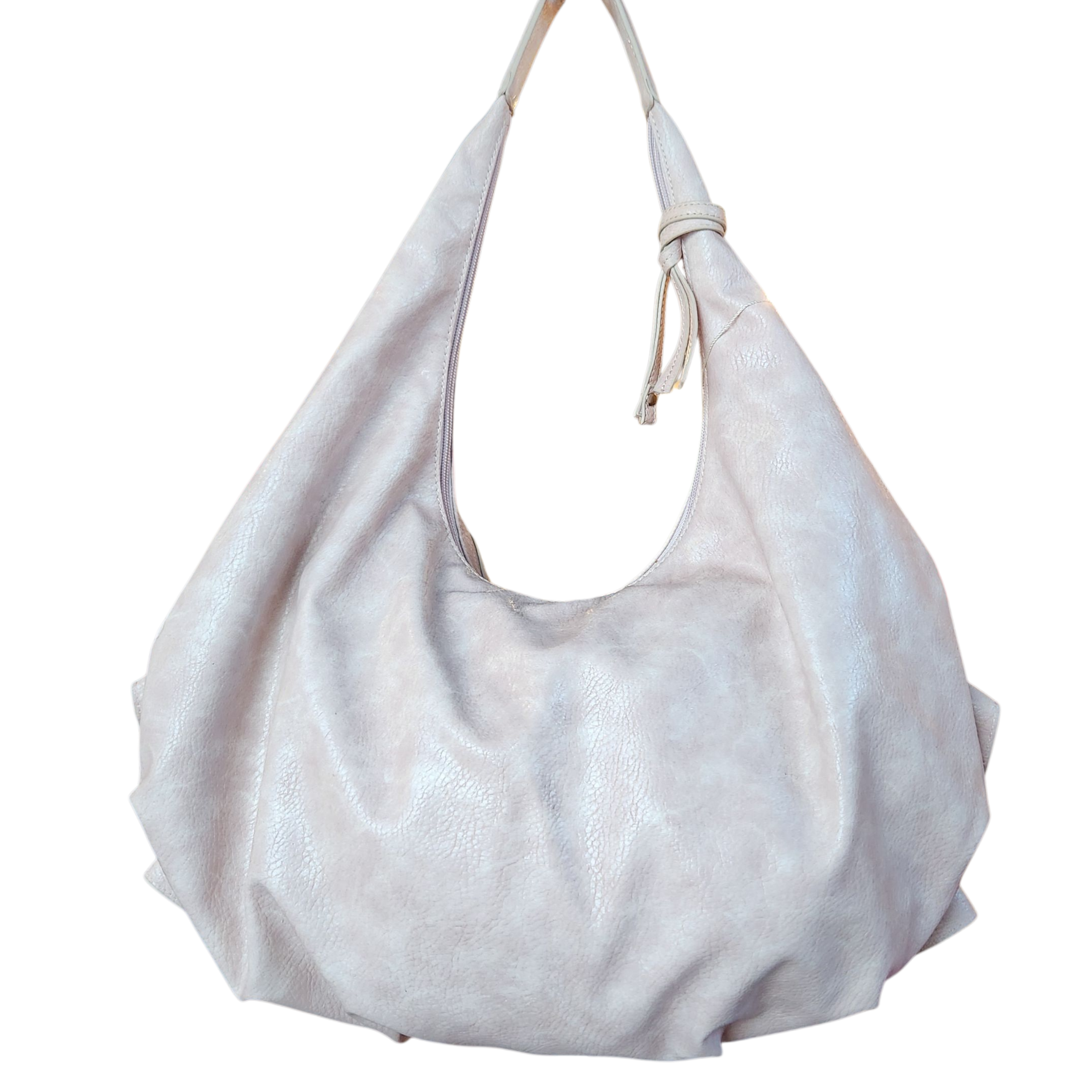 Ruffle Slouch Bag