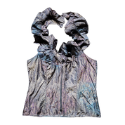 Anne Fontaine Ruffle Halter Top (M)