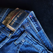 Inverted Fade Denim Jeans (XS)