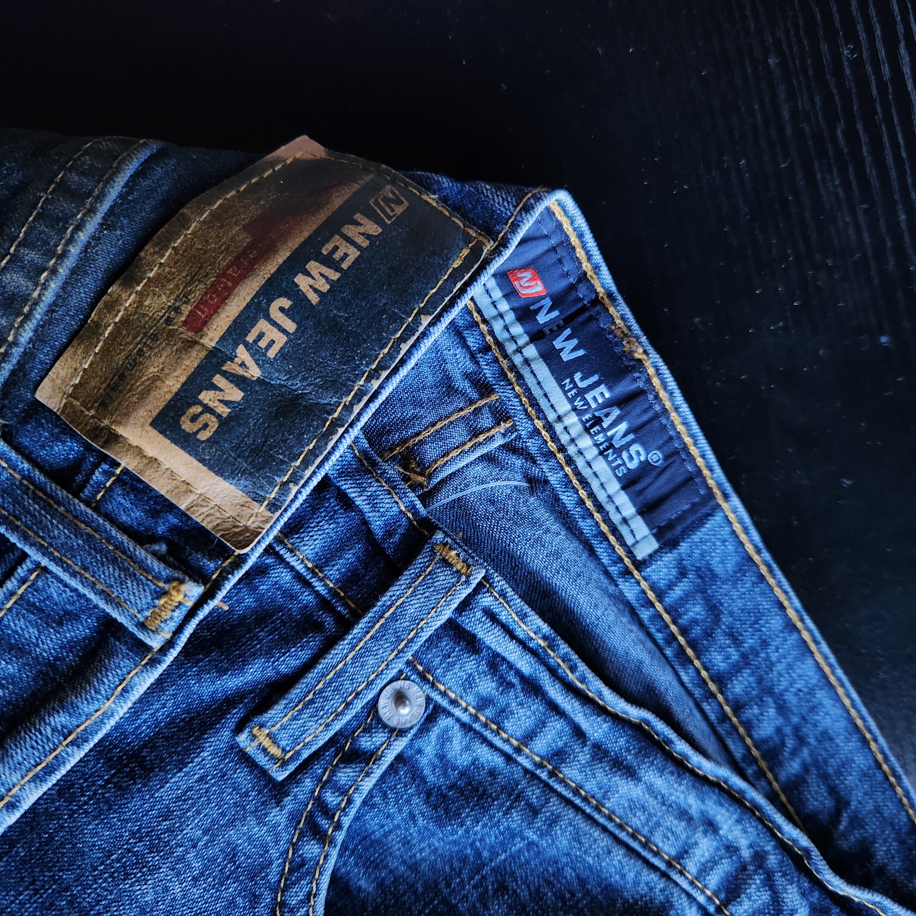 Inverted Fade Denim Jeans (XS)