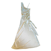 Silky Sherbet Green Maxi Dress (XS)