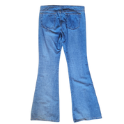 Light Wash Hippie Flare Jeans