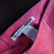 Hot Pink Ombre Sparkly Trousers (S)