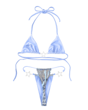 Charmed Bikini Top Silver (XS-XL)