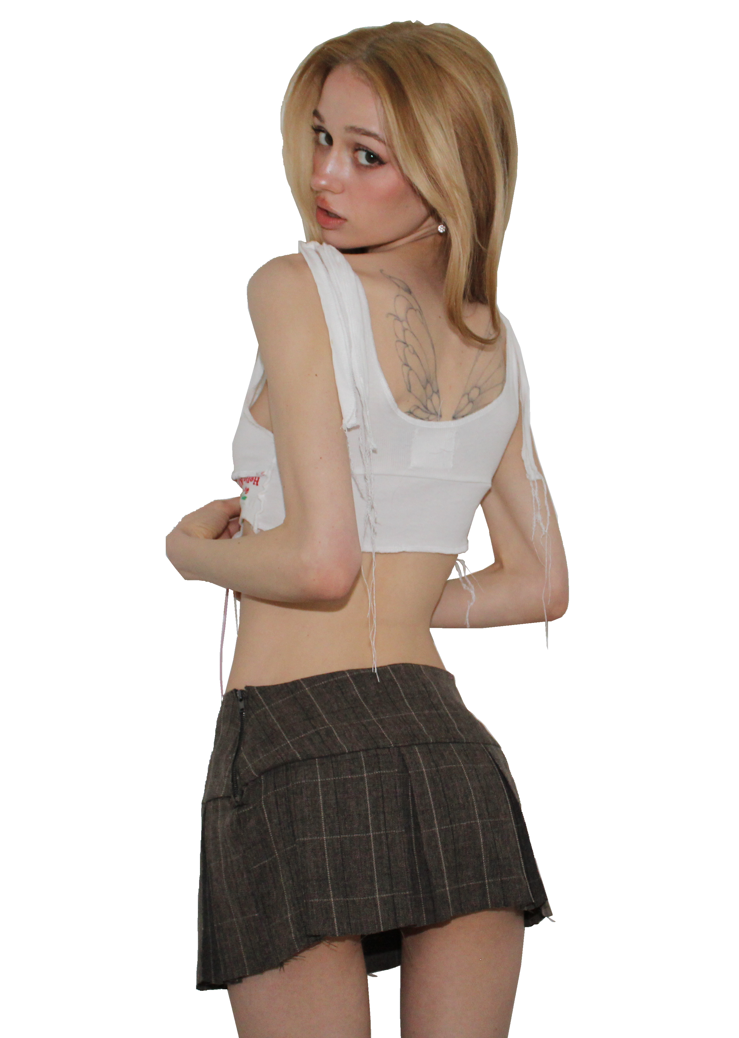 ♡ 𝓬𝓱𝓾𝓵𝓲𝓹 ♡ skirt in tan,