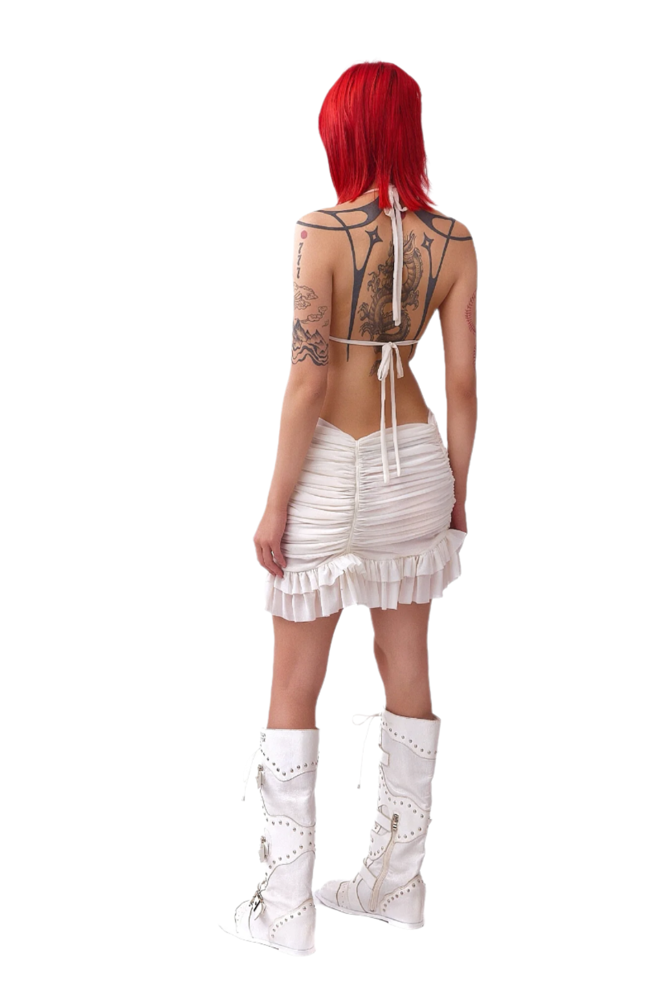 Cupid’s Aftermath Dress in White (XS-XL)