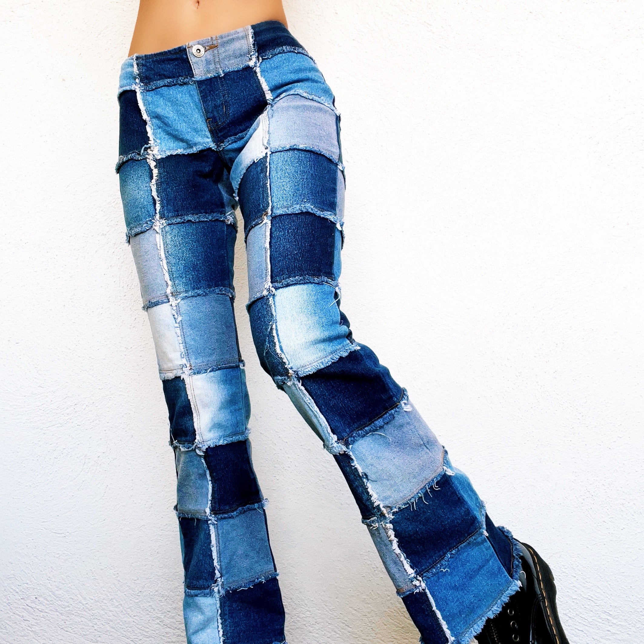 Zana Di Patchwork Jeans