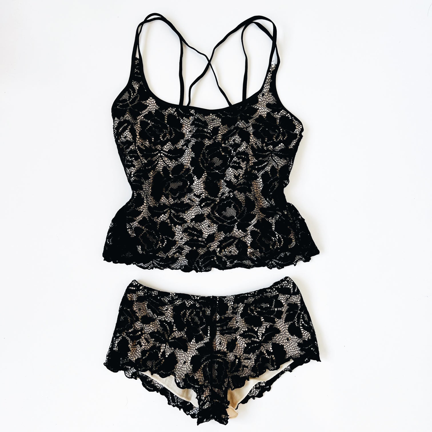 Lacy Black Lingerie Set