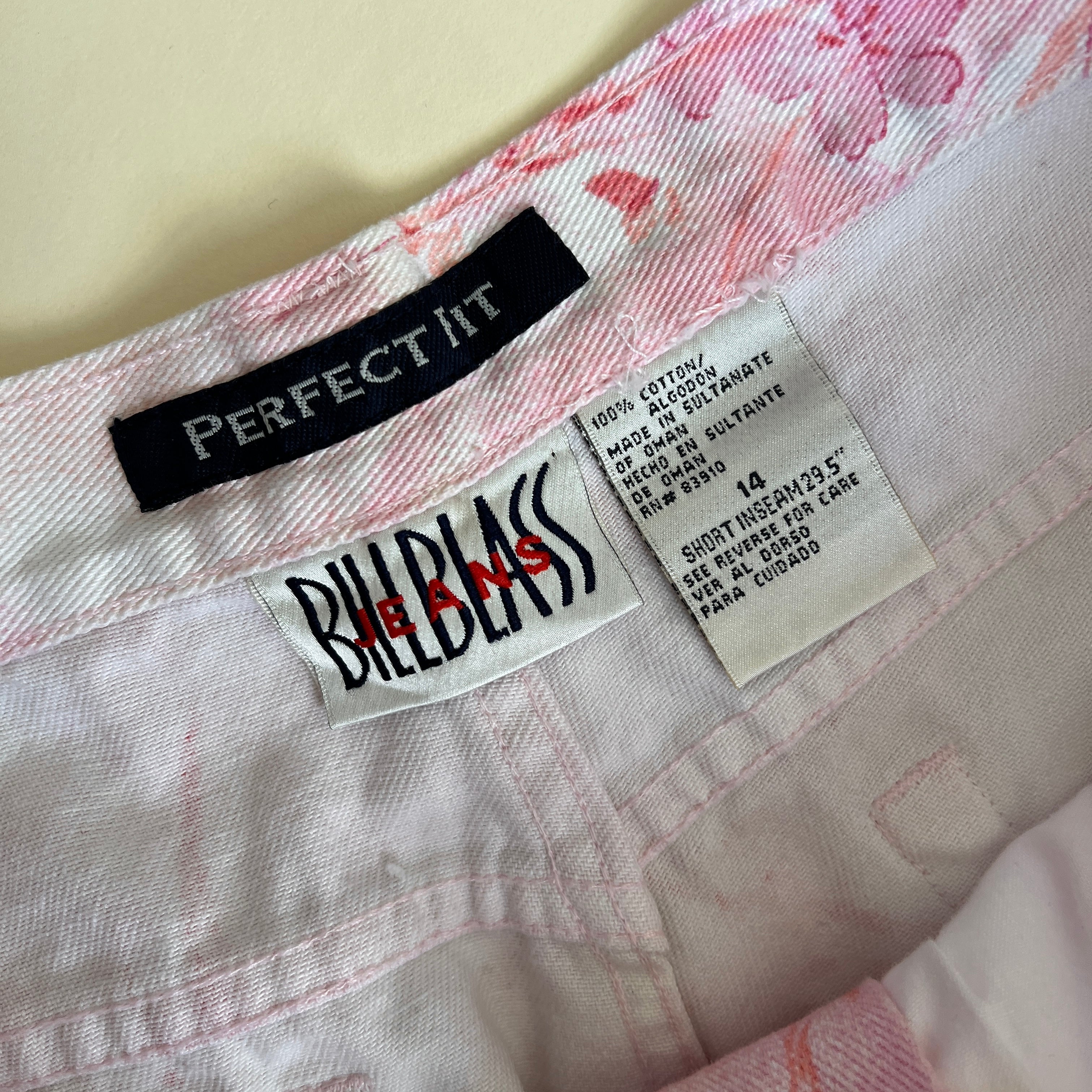 00s cherry blossom jeans (XL)