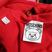 MOSCHINO Circus Bear Red Hoodie (S)