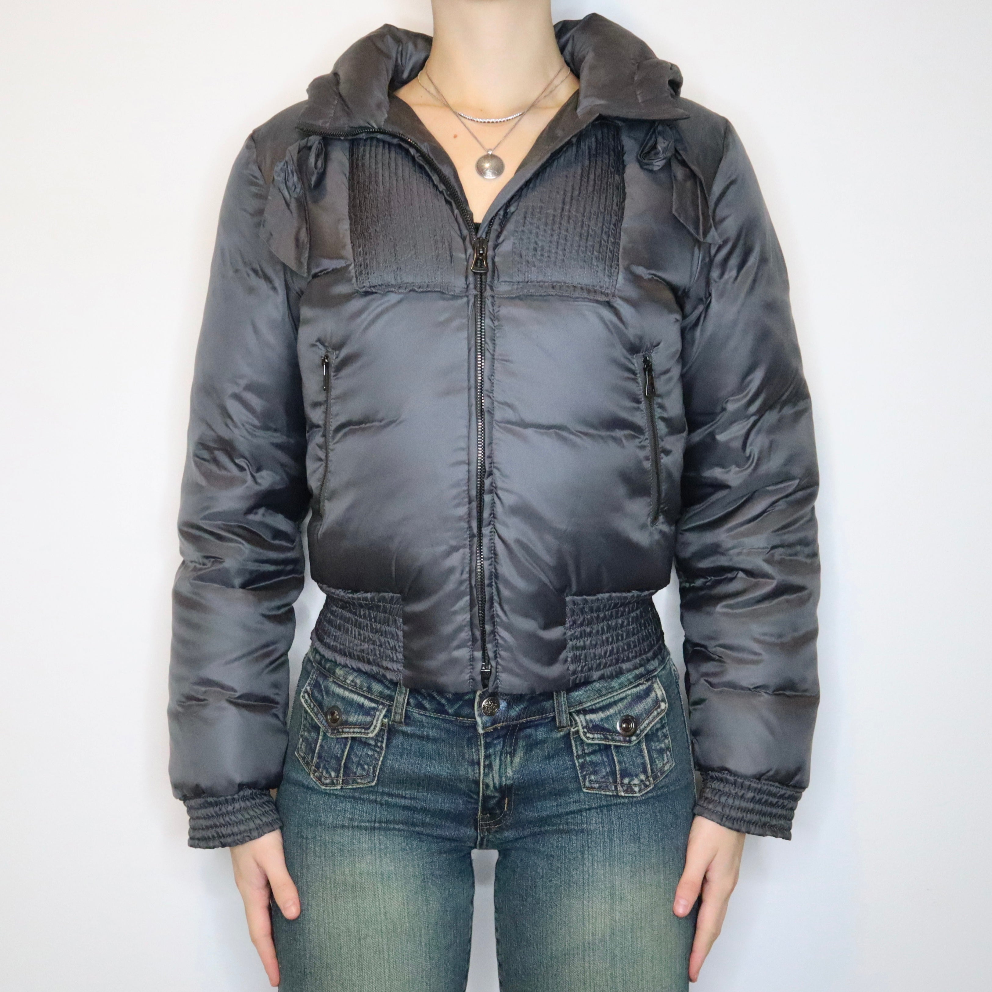 Y2K HUGO BOSS Puffer Jacket (XS/S) – Holy Thrift