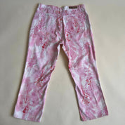 00s cherry blossom jeans (XL)