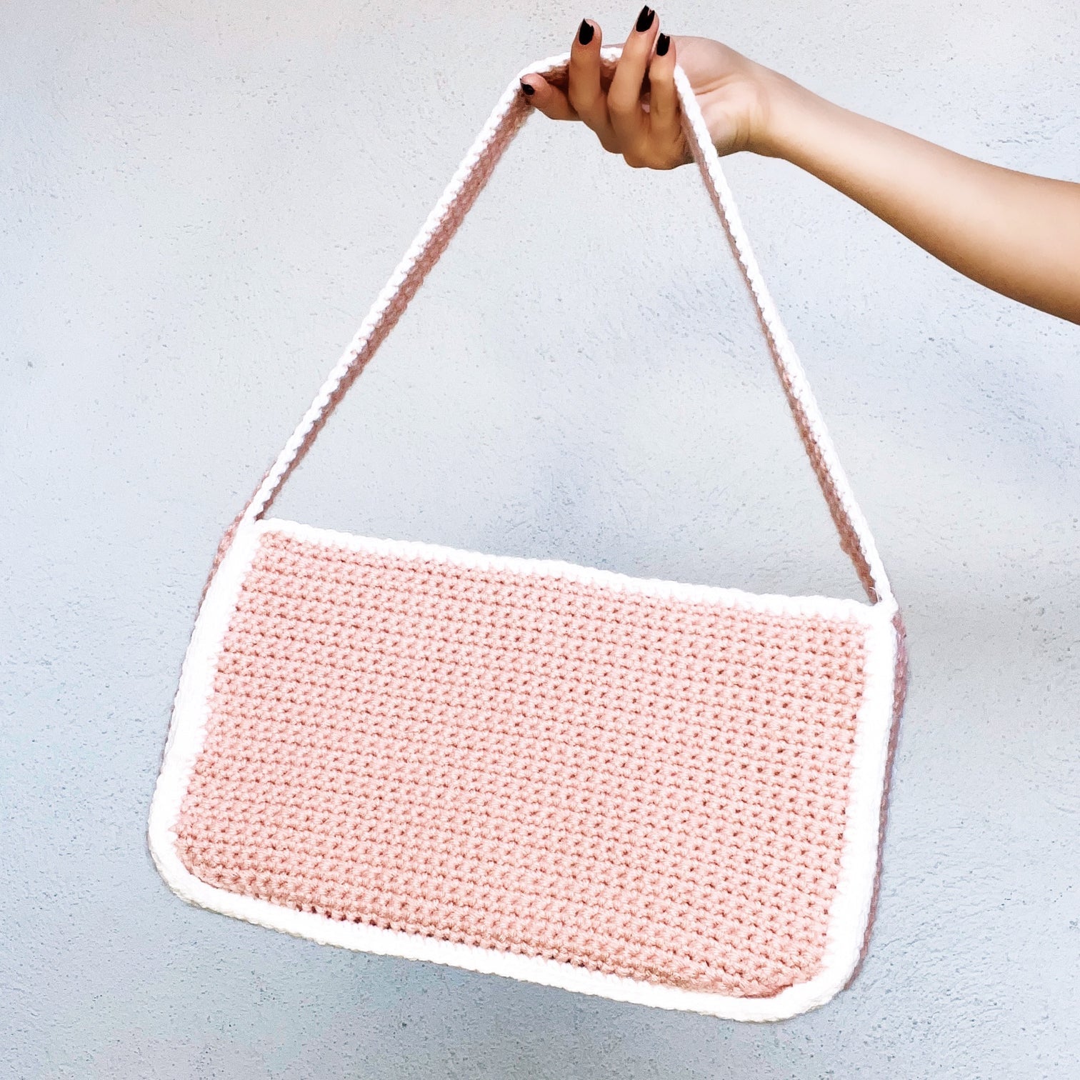 Strawberry Shortcake Crochet Shoulder Bag