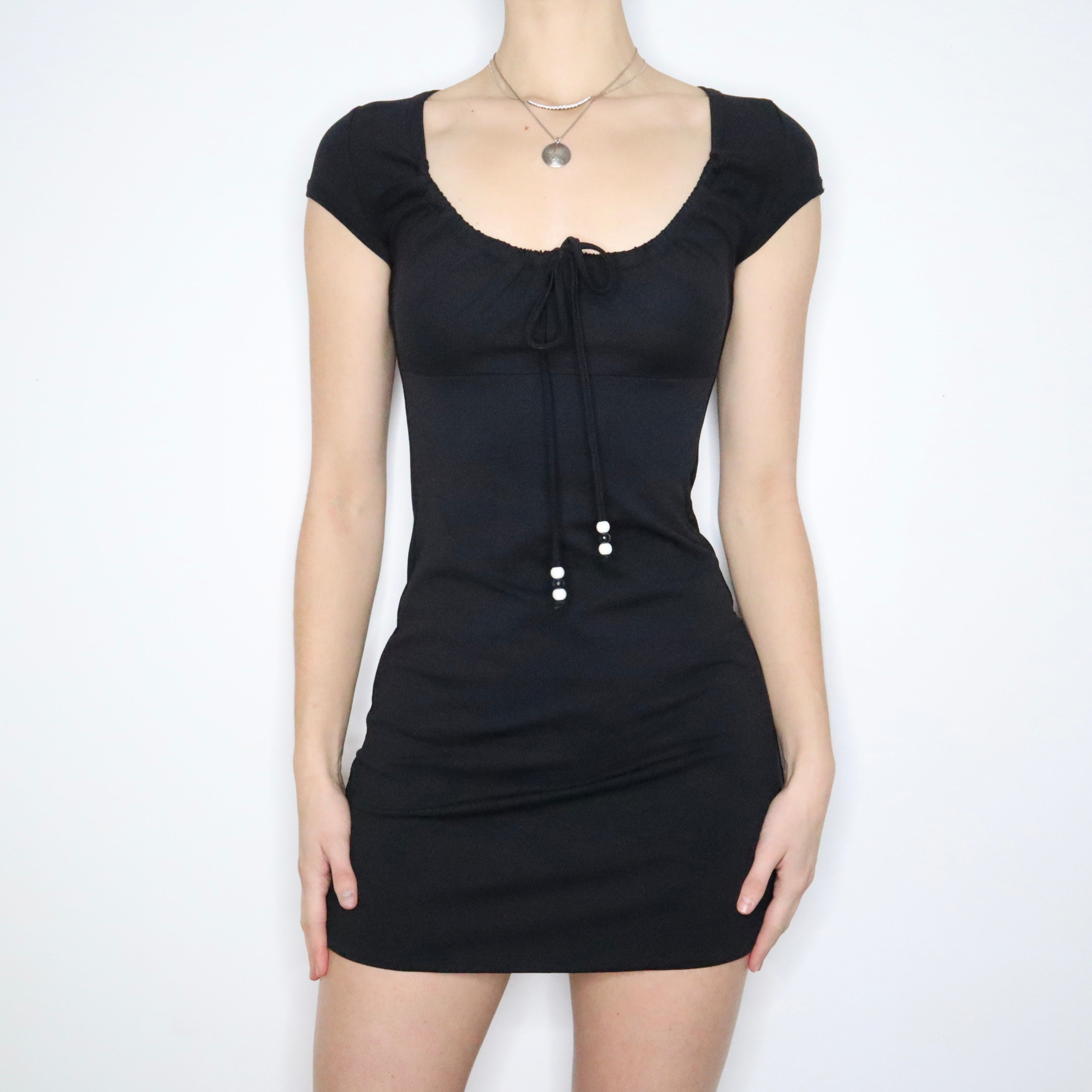 90s MORGAN DE TOI Milkmaid Mini Dress (S) Holy Thrift 90s MORGAN DE TOI Milkmaid Mini Dress (S) Holy Thrift
