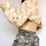 Bebe Rabbit Fur Jacket