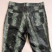Vintage 90s faux snakeskin pant - L