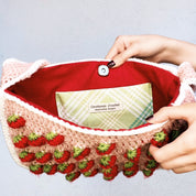 Strawberry Shortcake Crochet Shoulder Bag