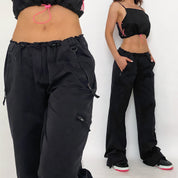 tactical bungee cord pants - medium