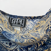 Y2K Paisley Midi Dress