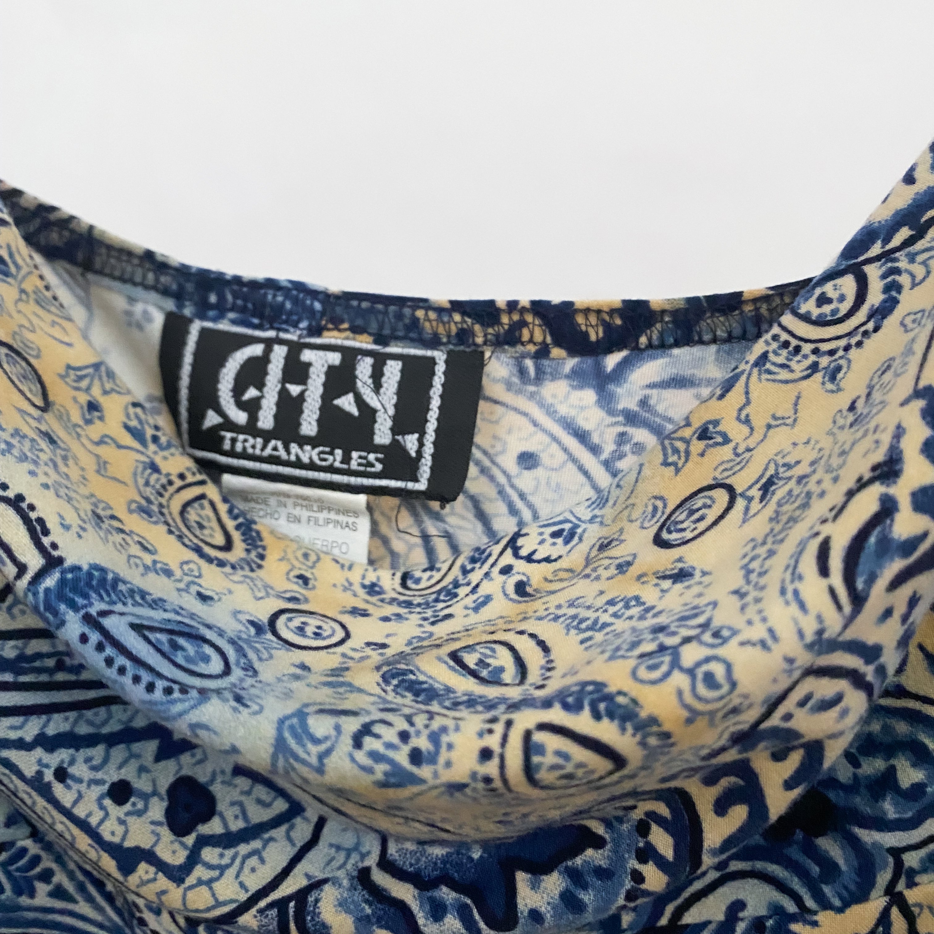 Y2K Paisley Midi Dress