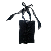 black gelatin . top