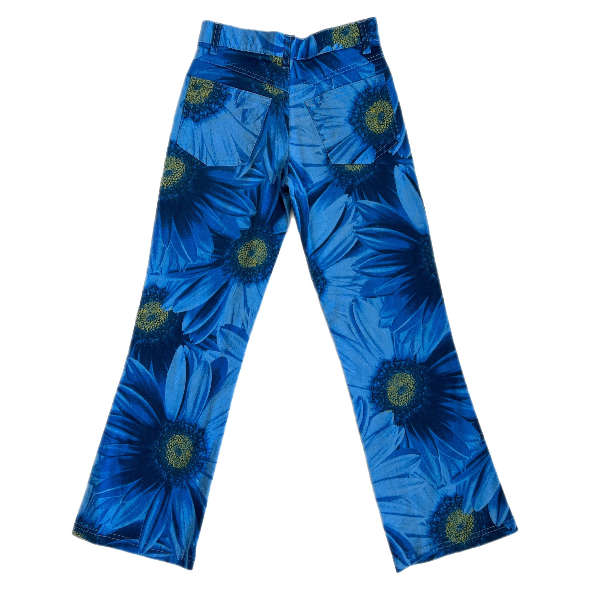 00s blue floral jean