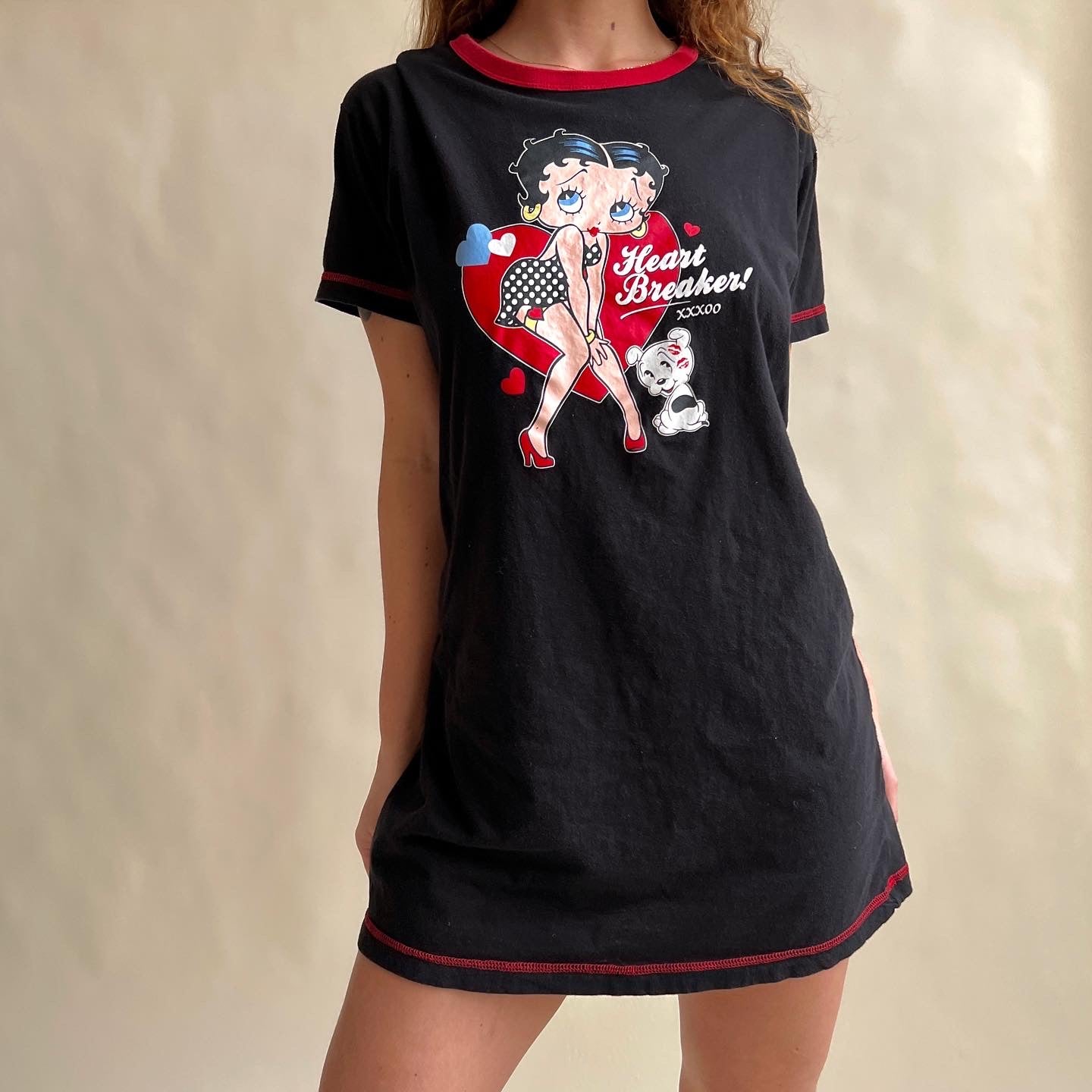 Betty boop t shirt dress online