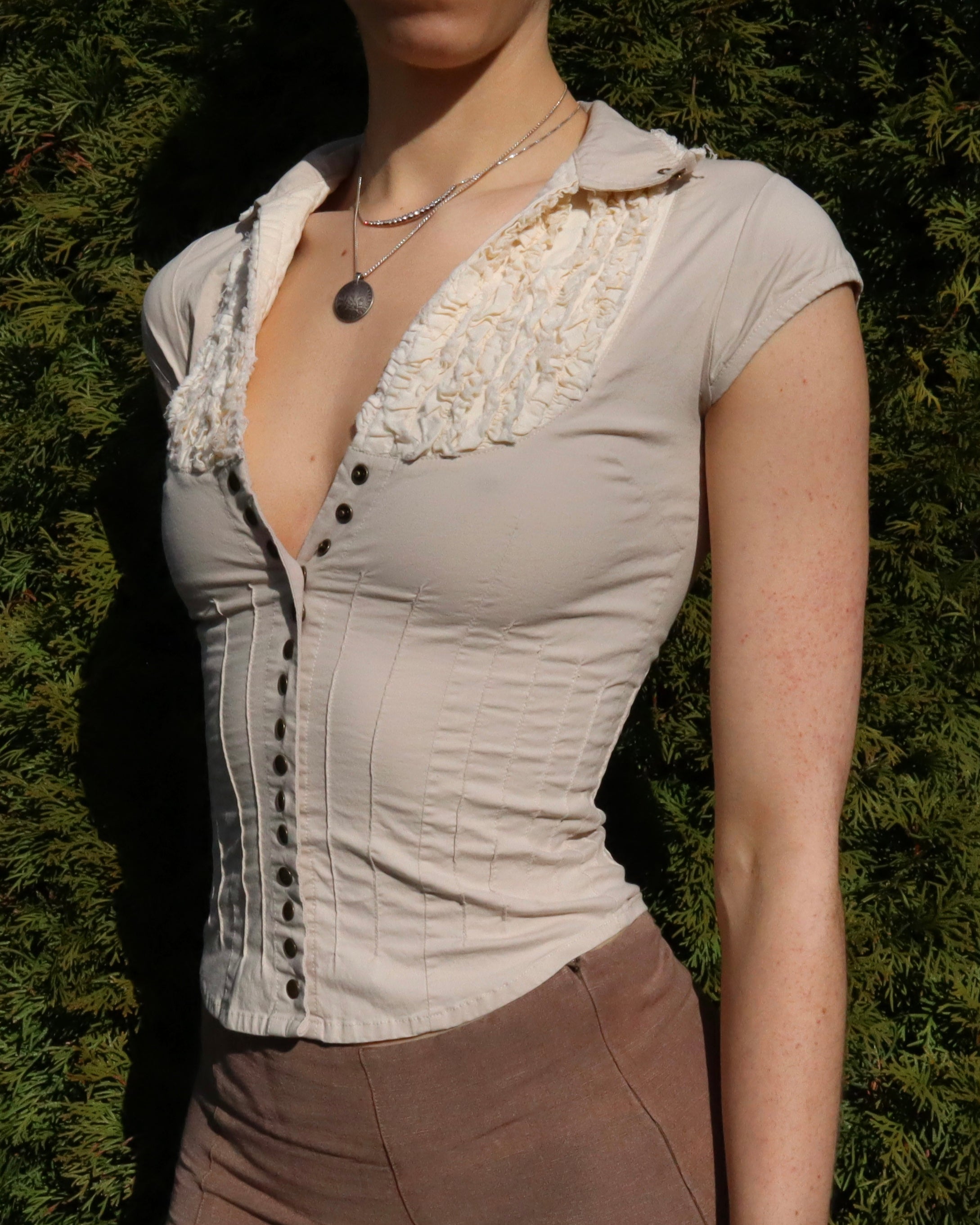 Cream Blouse (XS)