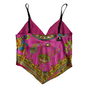 00s pink print cami