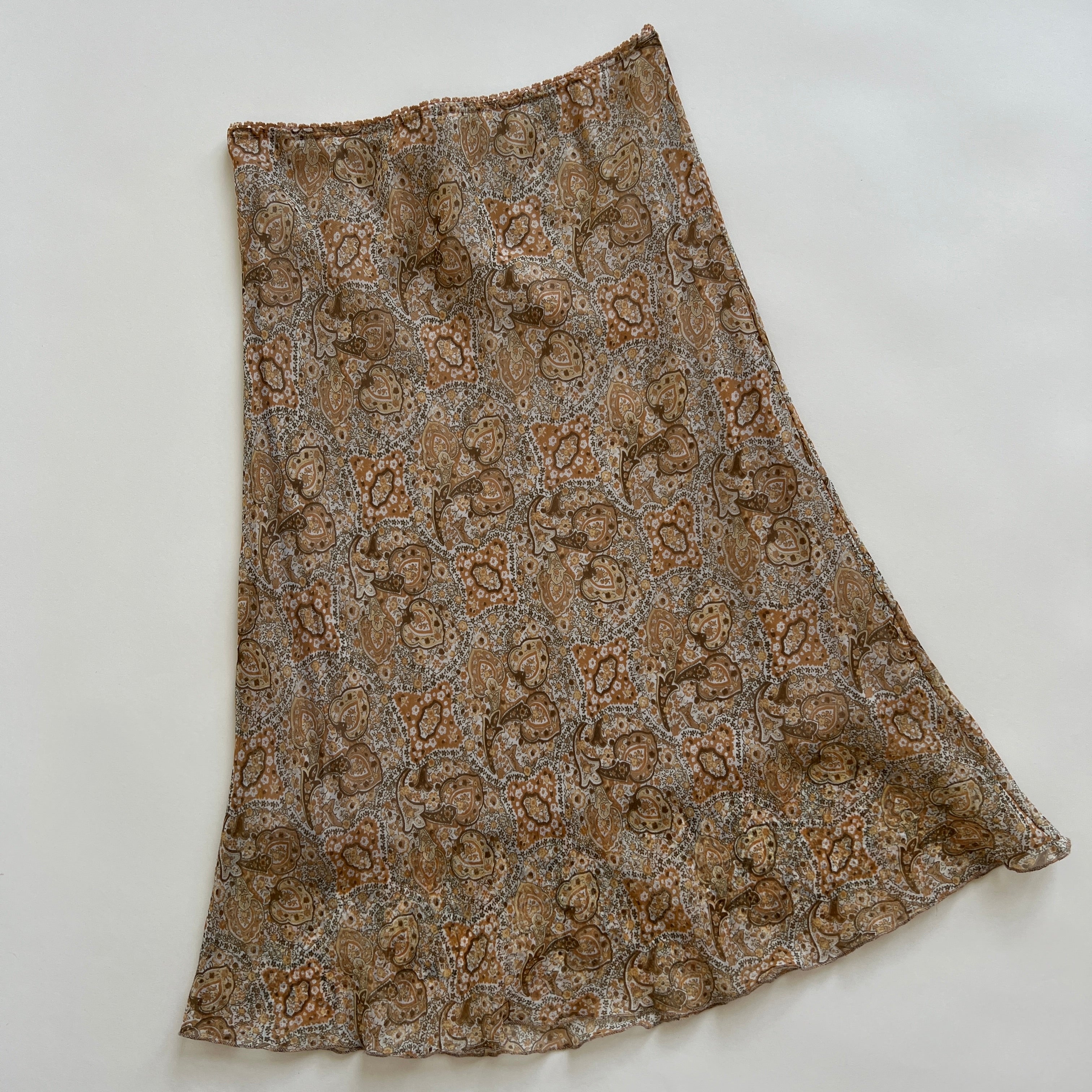 00s paisley skirt