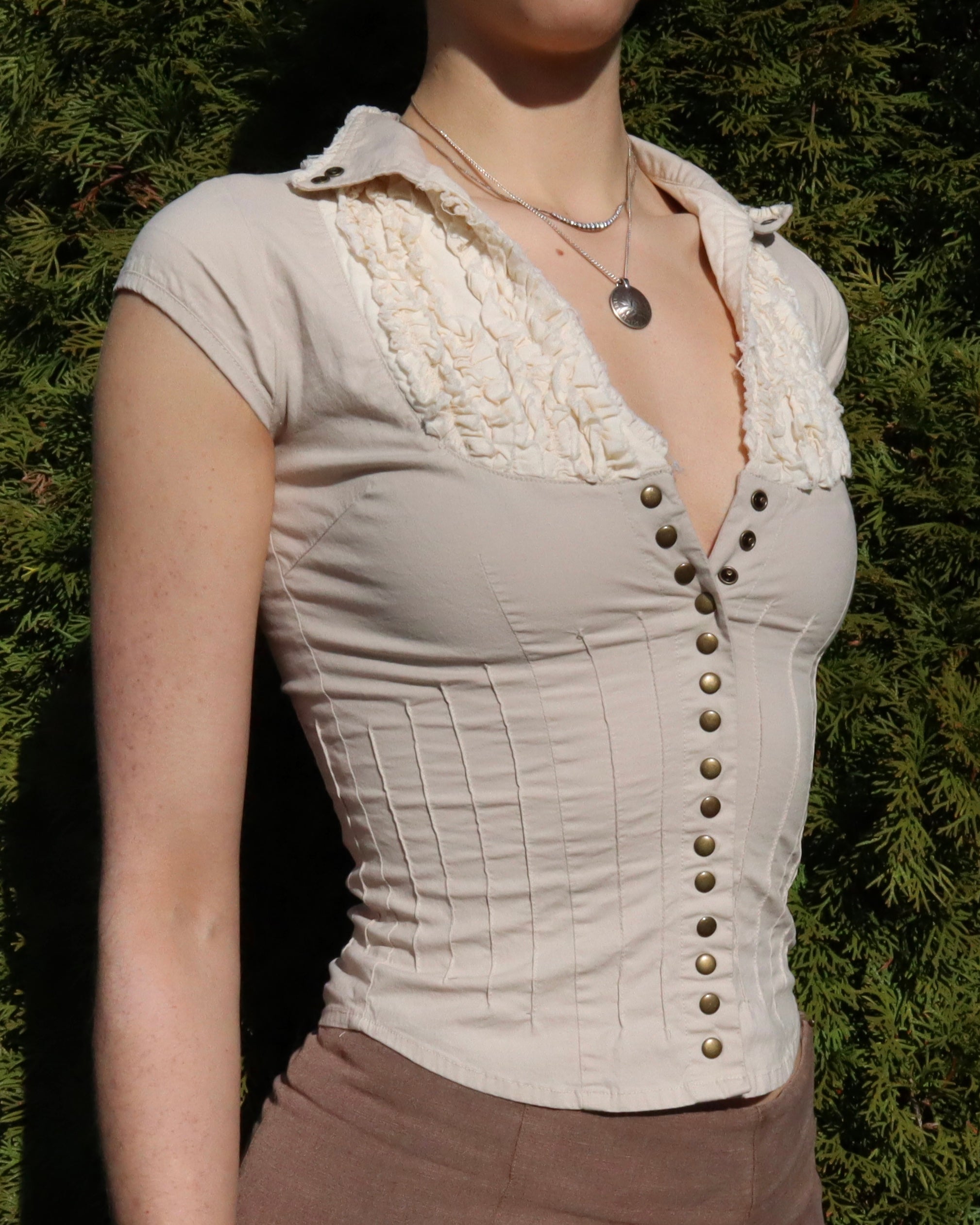 Cream Blouse (XS)