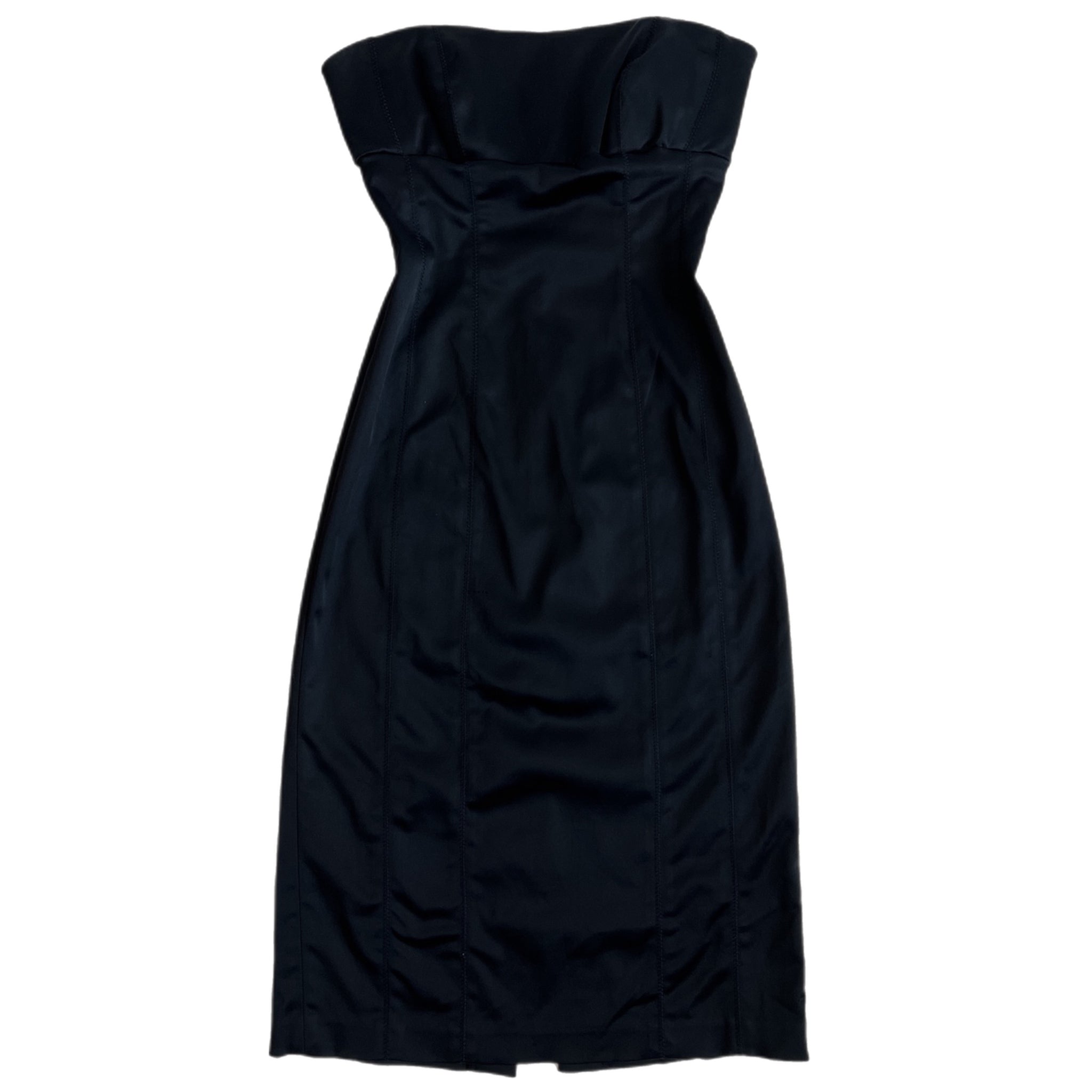Y2K Bebe satin tube dress