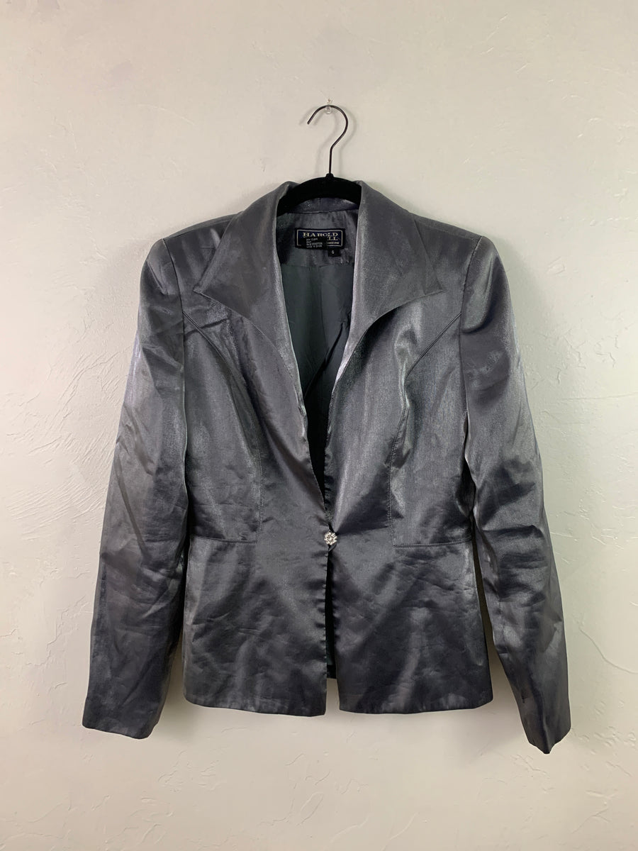 Silver button jacket