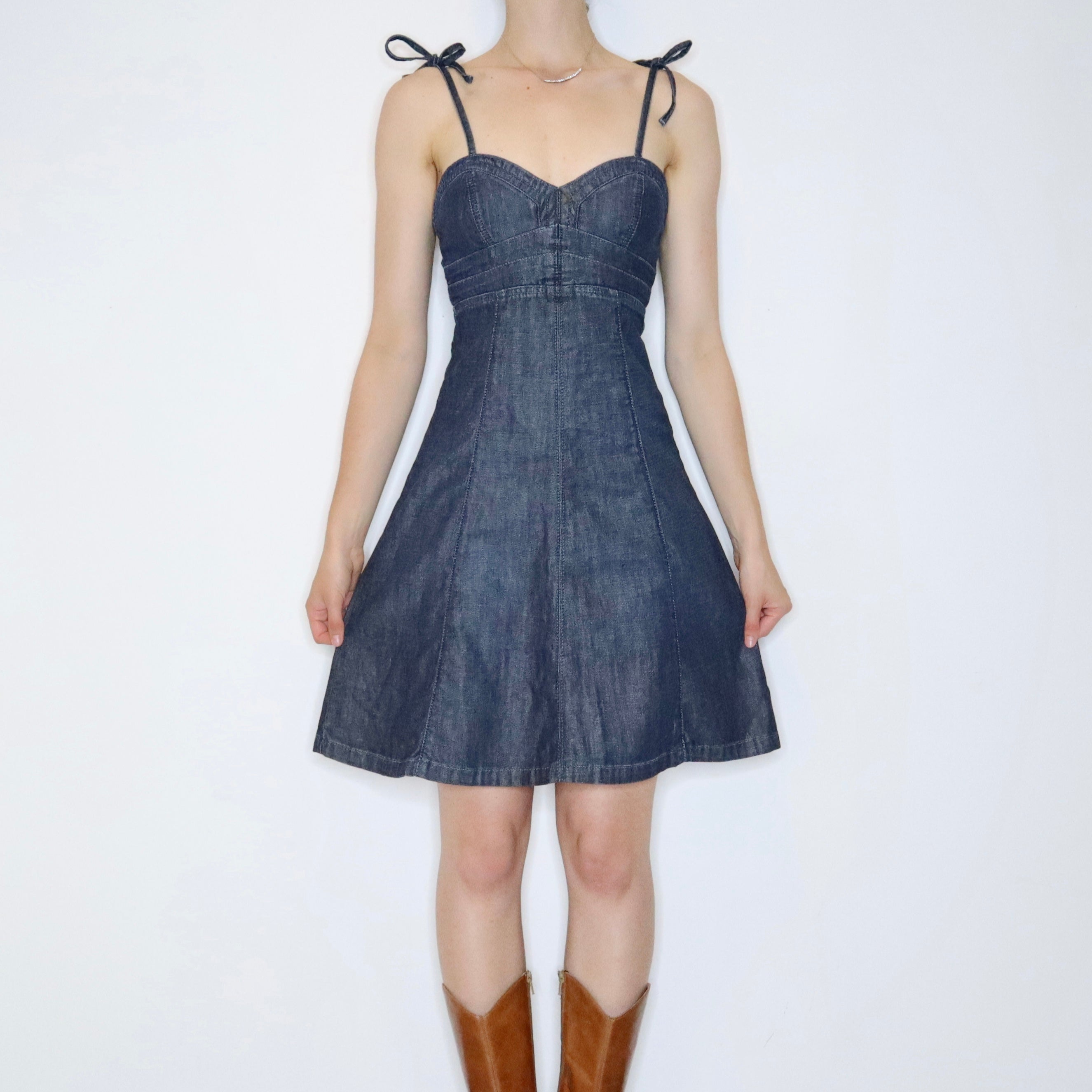 Guess Denim Dress (XS-S) – Holy Thrift