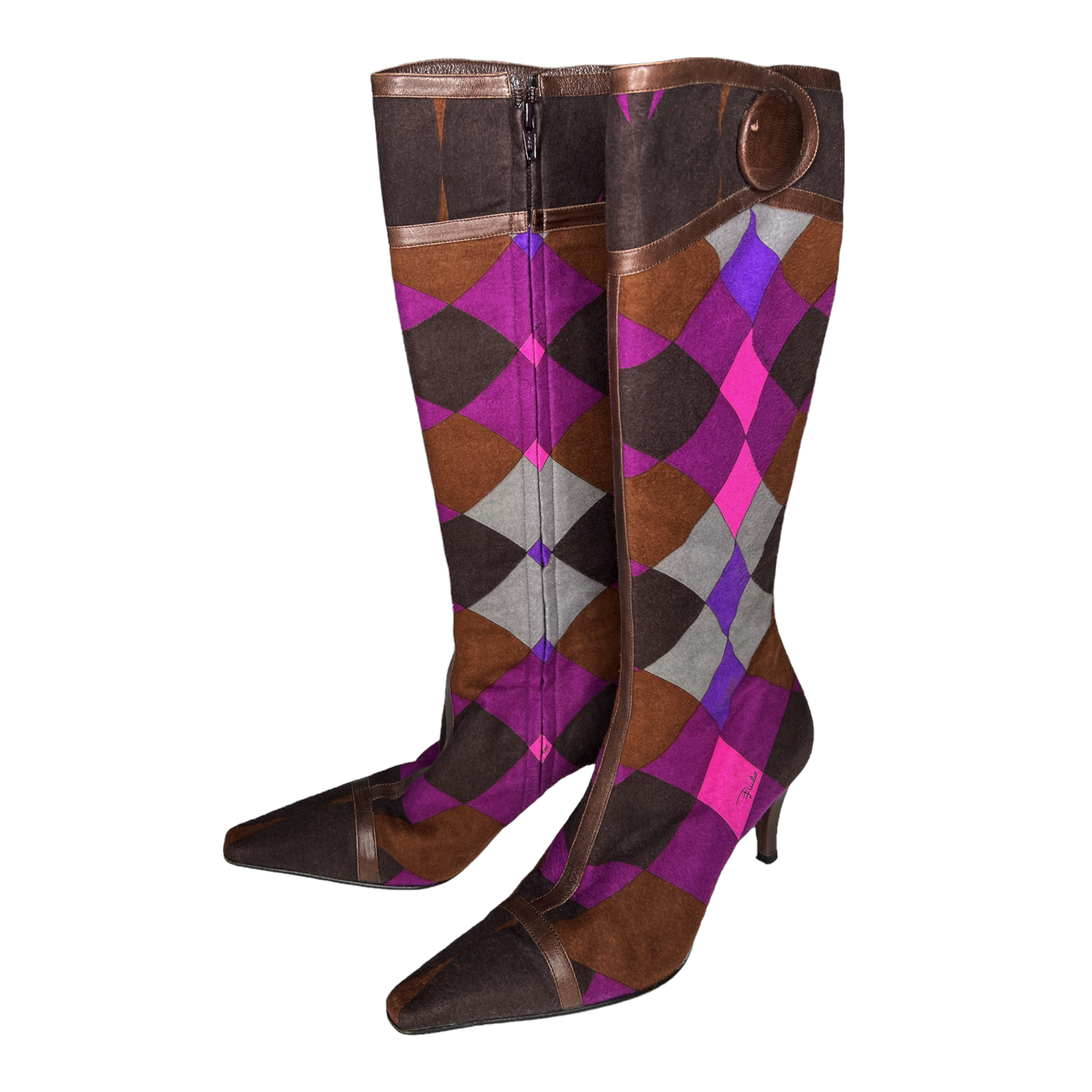 Emilio Pucci Knee High Boots