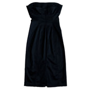 Y2K Bebe satin tube dress