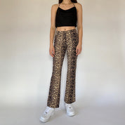 Vintage 1990s Cheetah Pants