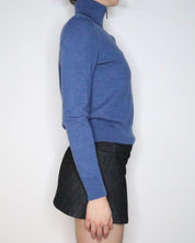 Ralph Lauren Blue Quarter Zip (S-M)