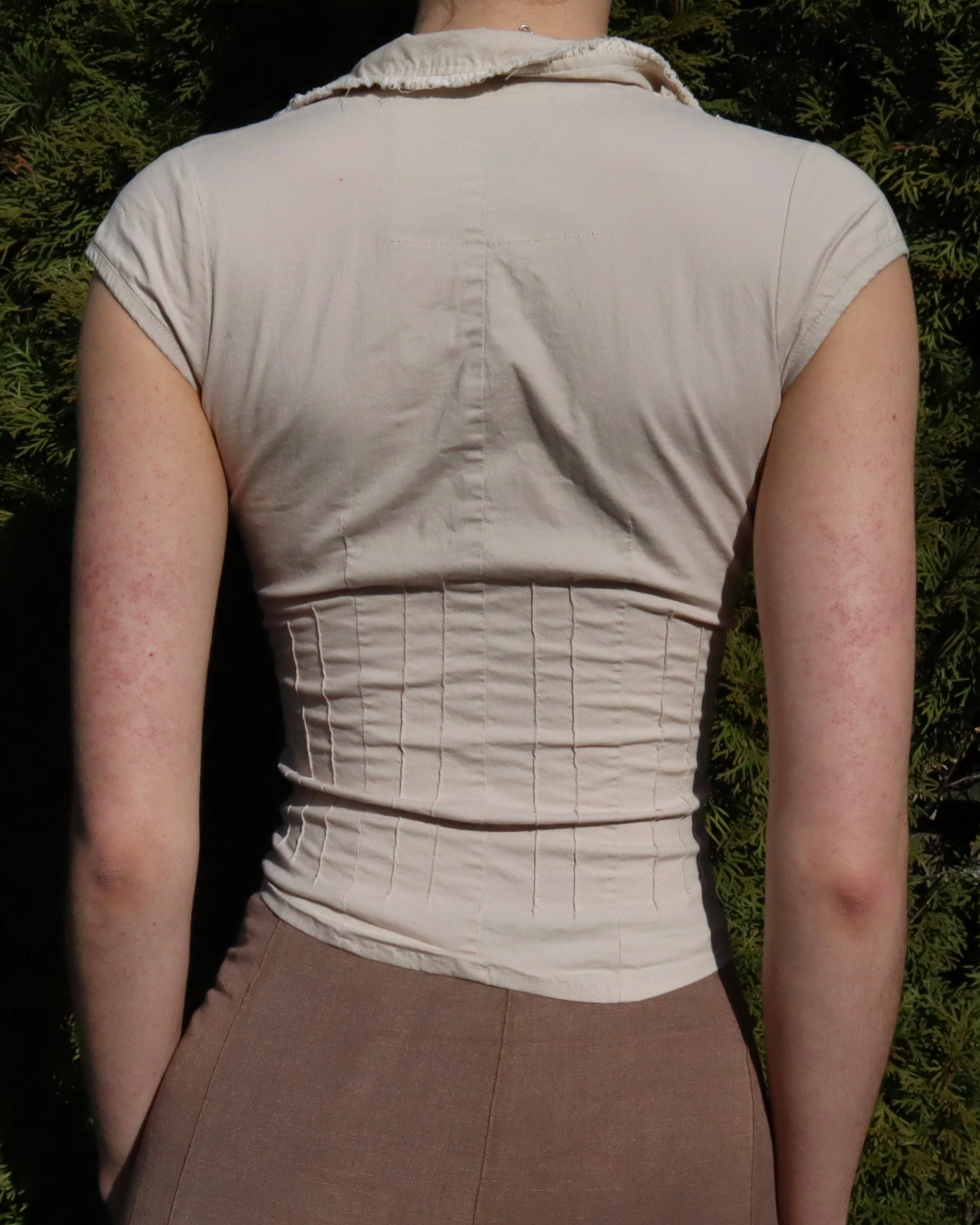 Cream Blouse (XS)