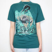 Teal Loon Graphic Tee (M-L)
