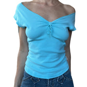 00s Blue guess tee