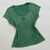 00s faded sage tee
